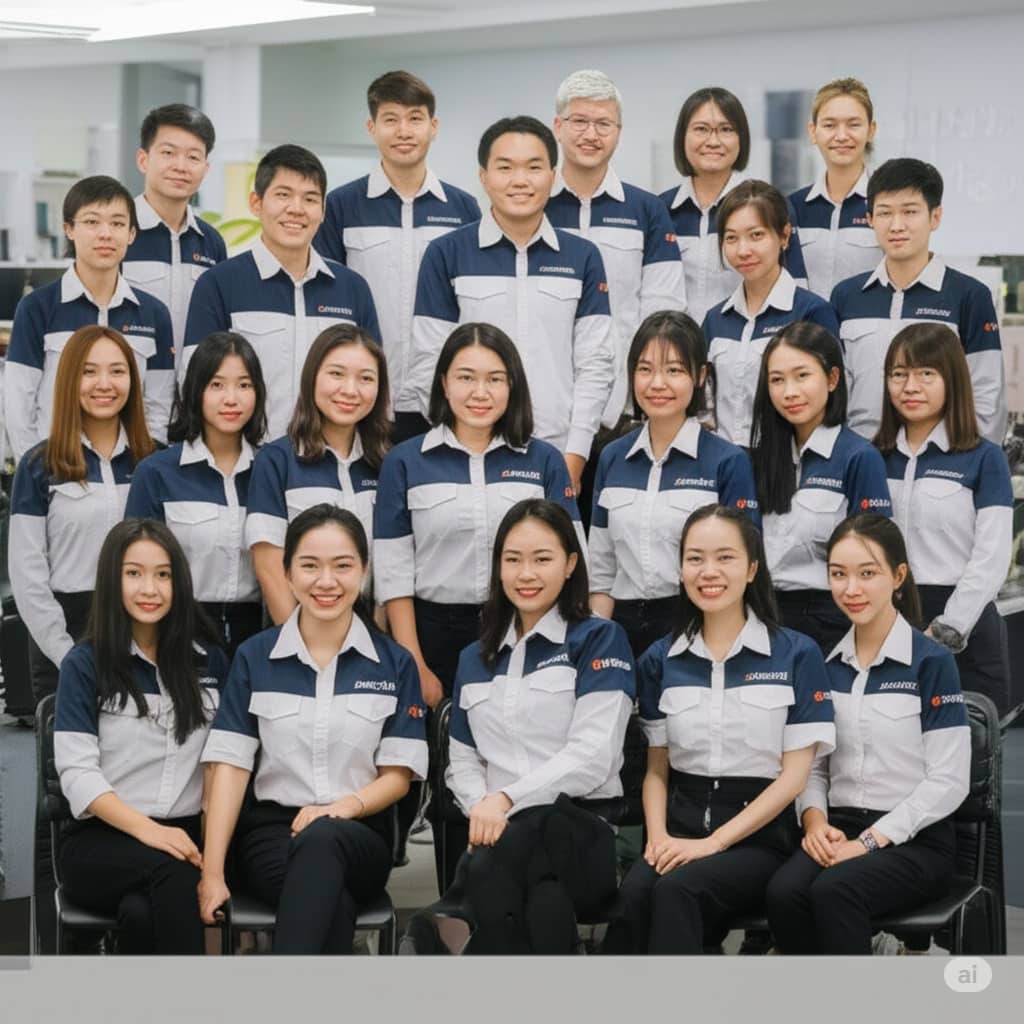 Nhân viên công ty TNHH AIRSUN Việt Nam