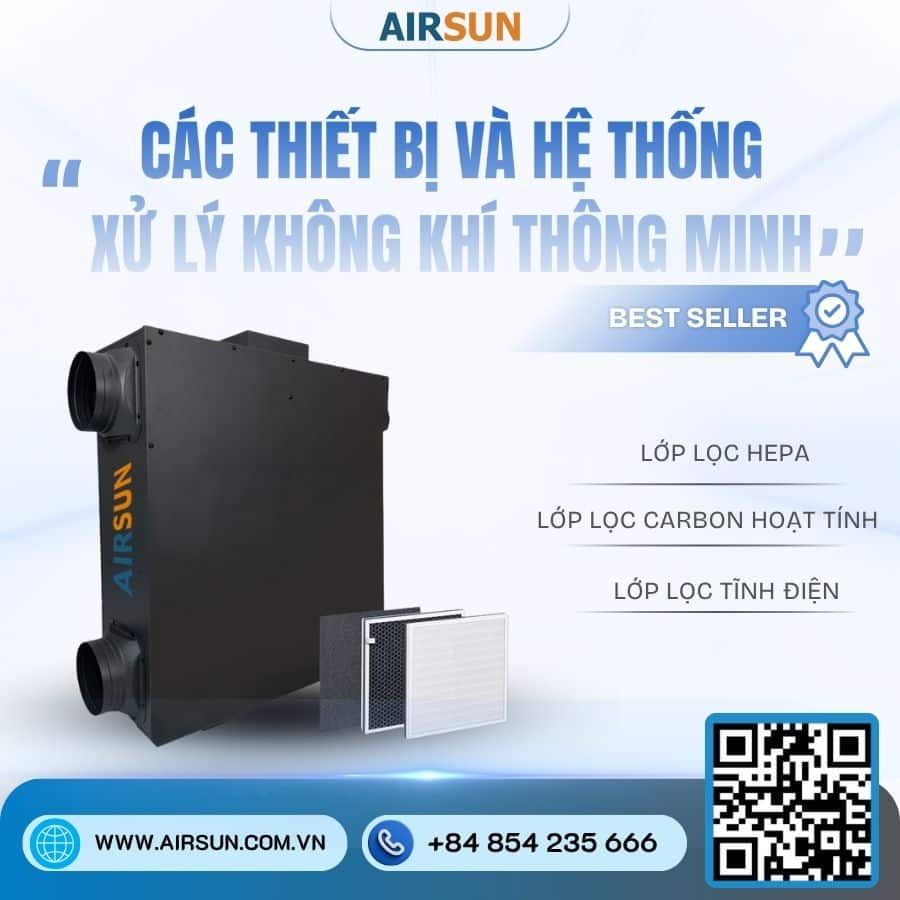 Các thiết bị lọc không khí của airsun