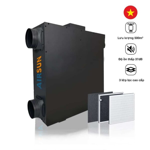 máy cấp khí tươi trường học