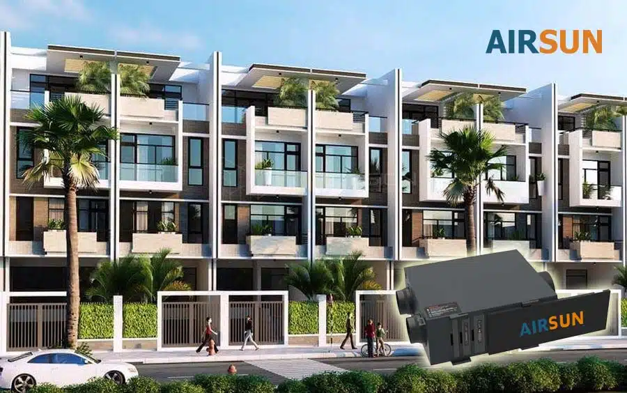 Máy Cấp Khí Tươi Căn hộ liền kề   Giải pháp nhỏ cho nỗi lo lớn