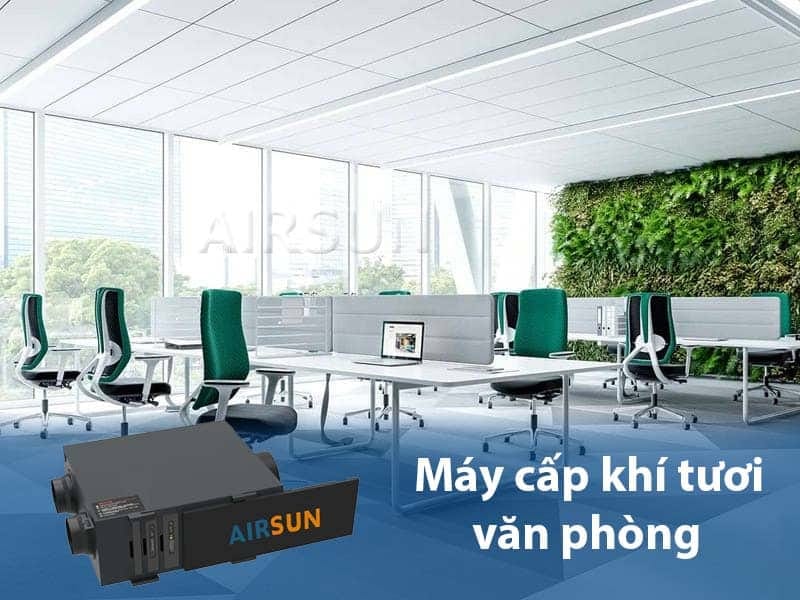 Máy cấp khí tươi văn phòng airsun