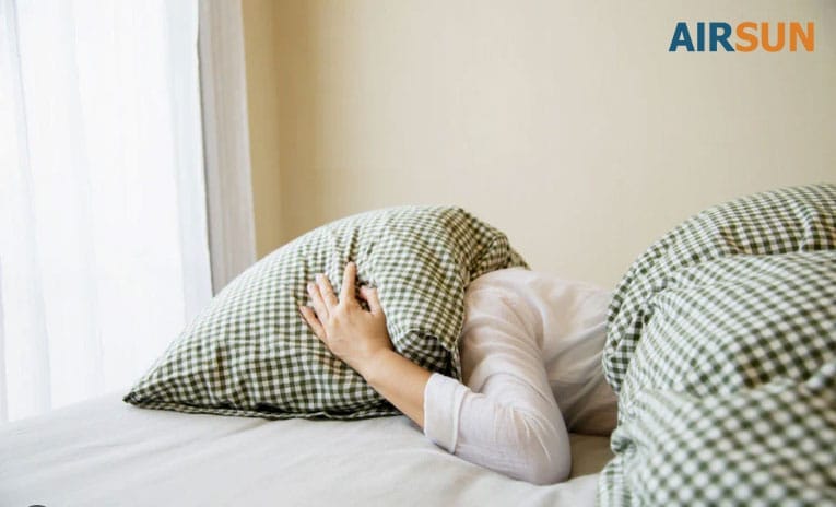 máy hút khí tươi phát ra tiếng ồn