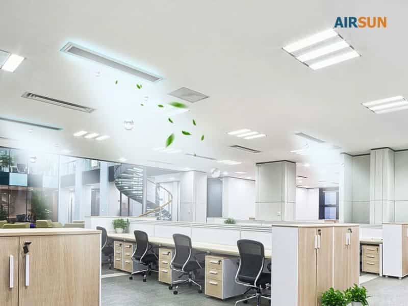 Lắp đặt máy cấp khí tươi âm trần: Hướng dẫn và giải pháp tối ưu 2 Lắp đặt máy cấp khí tươi âm trần tại văn phòng