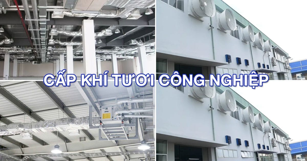 Thiết Kế Tối Ưu Để Dễ Dàng Lắp Đặt, Bảo Trì Và Vận Hành 2 Máy cấp khí tươi nhà xưởng là gì