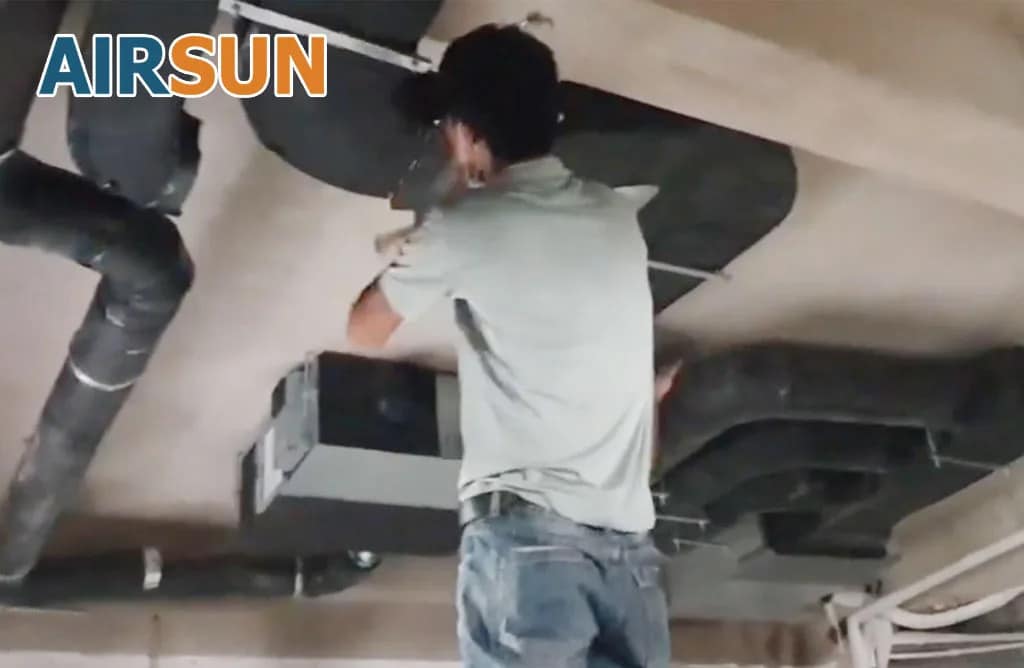 Quy trình lắp đặt thông gió biệt thự