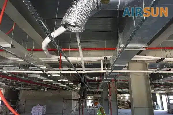 Các giải pháp xử lý không khí trong công nghiệp sạch 3 Lắp đặt, xử lí máy cấp khí tươi
